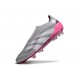 adidas Predator Elite 25 Senza Lacci FG Grigio Bianco Rosa
