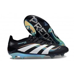 Scarpe da Calcio adidas Predator Elite FG Nero Bianco Blu