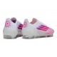 Scarpe da Calcio adidas F50 Sparkfusion Elite FG Ftwr Bianco Lucid Rosa