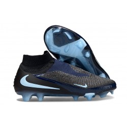 Scarpa Nike Phantom 6 Elite High Cut FG Nero Blu