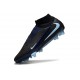 Scarpa Nike Phantom 6 Elite High Cut FG Nero Blu