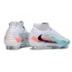 Scarpa Nike Phantom 6 Elite High Cut FG Blu Bianco Arancione