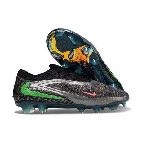 Nike Scarpa Phantom 6 Elite Low FG X EAFC Nero Cremisi Vivace