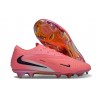 Nike Scarpa Phantom 6 Elite Low FG Rosa Nero