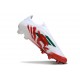 Scarpe adidas F50 Elite Laceless FG Bianco Rosso Verde