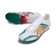 Scarpe adidas F50 Elite Laceless FG Bianco Verde Oro