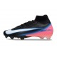 Nike Zoom Mercurial Superfly X Elite FG Nero Bianco Rosa Blu