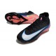 Nike Zoom Mercurial Superfly X Elite FG Nero Bianco Rosa Blu