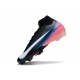 Nike Zoom Mercurial Superfly X Elite FG Nero Bianco Rosa Blu