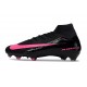 Nike Zoom Mercurial Superfly X Elite FG Nero Rosa