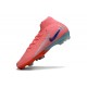Nike Zoom Mercurial Superfly X Elite FG Rosa Blu