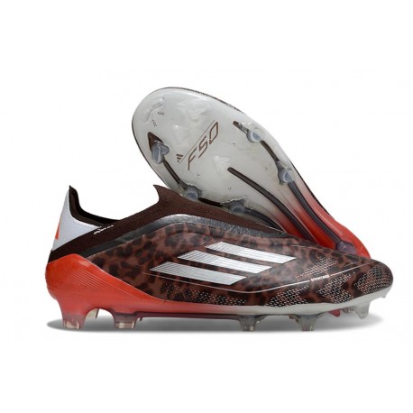 Scarpa da Calcio adidas F50 Elite LL FG Marrone Argento Rosso