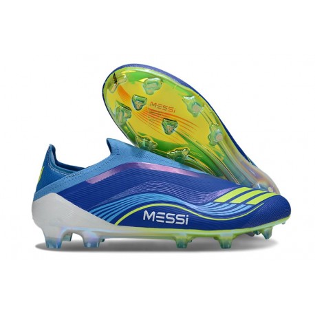 adidas F50 Elite LL FG Team Blu Royal Giallo Solare Semi Blu Burst