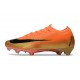 Nike Aie Zoom Mercurial Vapor 16 Elite FG Arancio Oro Nero