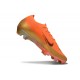 Nike Aie Zoom Mercurial Vapor 16 Elite FG Arancio Oro Nero