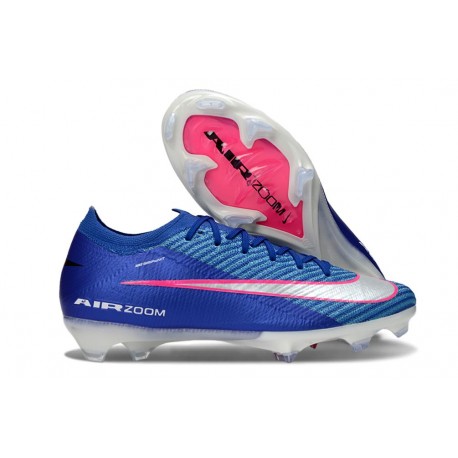 Scarpa Nike Zoom Mercurial Vapor XVI Elite FG Blu Argento Rosa