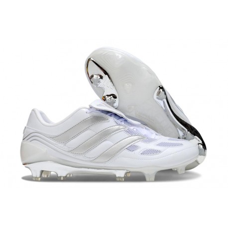 adidas Predator Precision Elite Made in Germany FG Bianco Argento