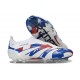 adidas Predator Elite 25 Senza Lacci FG Bianco Blu Rosso