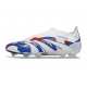 adidas Predator Elite 25 Senza Lacci FG Bianco Blu Rosso