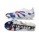 adidas Predator Elite 25 Senza Lacci FG Bianco Blu Rosso