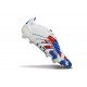 Scarpe da Calcio adidas Predator Elite FG Blu Bianco Rosso