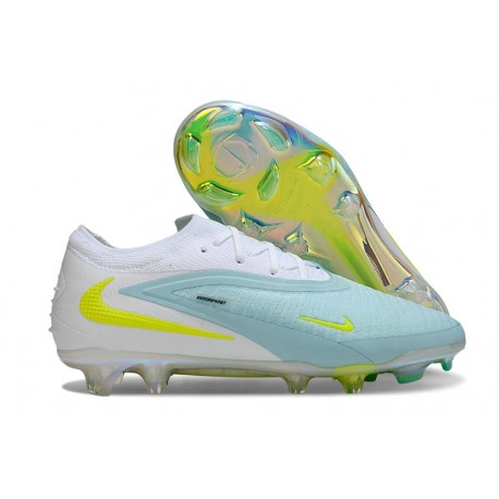 Nike Scarpa Phantom 6 Elite Low FG Pistacchio Frost Volt Bianco