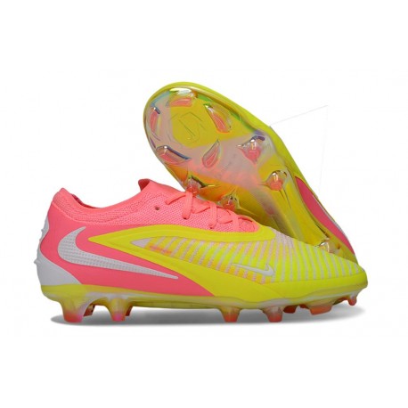 Nike Scarpa Phantom 6 Elite Low FG Giallo Rosa