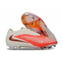 Nike Scarpa Phantom 6 Elite Low FG Rosso Bianco