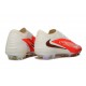 Nike Scarpa Phantom 6 Elite Low FG Rosso Bianco