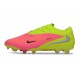 Nike Scarpa Phantom 6 Elite Low FG Rosa Limelight
