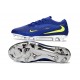 Nike Scarpa Phantom 6 Elite Low FG Blu Giallo
