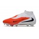 Scarpa Nike Phantom 6 Elite High Cut FG Bianco Rosso Nero