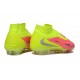 Scarpa Nike Phantom 6 Elite High Cut FG Rosa Giallo