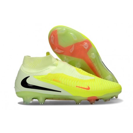 Scarpa Nike Phantom 6 Elite High Cut FG Verde Giallo