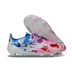 Scarpe da Calcio adidas F50 Elite FG Bianco Rosso Blu