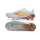 Scarpe da Calcio adidas F50 Elite FG Bianco Oro