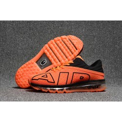 Scarpa Sportiva Nike Air Max Flair Uomo Arancio Nero