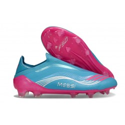 Scarpa da Calcio adidas F50 Elite LL FG Blu Rosa