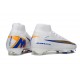 Nike Zoom Mercurial Superfly X Elite FG Bianco Blu Oro