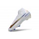Nike Zoom Mercurial Superfly X Elite FG Bianco Blu Oro