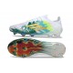 Scarpe da Calcio adidas F50 Elite FG Bianco Verde Oro
