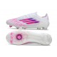 Scarpe da Calcio adidas F50 Elite FG Sparkfusion Ftwr Bianco Lucid Rosa