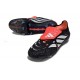 Scarpa Adidas Predator 26 Elite Tongue FG Nero Bianco Rosso