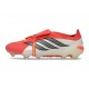 Scarpa Adidas Predator 26 Elite Tongue FG Rosso Bianco Nero