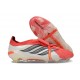 Scarpa Adidas Predator 26 Elite Tongue FG Rosso Bianco Nero
