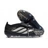 Scarpa Adidas Predator 26 Elite Tongue FG Nero Argento