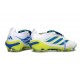 Scarpa Adidas Predator 26 Elite Tongue FG Bianco Blu Giallo