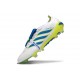 Scarpa Adidas Predator 26 Elite Tongue FG Bianco Blu Giallo