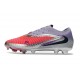 Nike Scarpa Phantom 6 Elite Low FG Rosso Nero