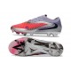Nike Scarpa Phantom 6 Elite Low FG Rosso Nero